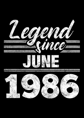 Legend Since June 1986