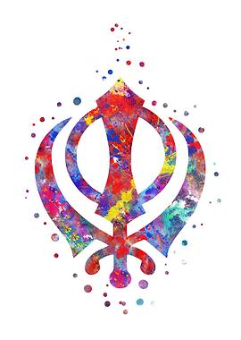 Khanda Sikh symbol