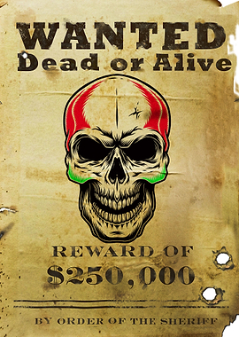 wanted skull