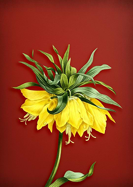 Kaisers Crown on Red