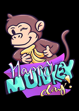 Monkey Day Monkey Chimpanz