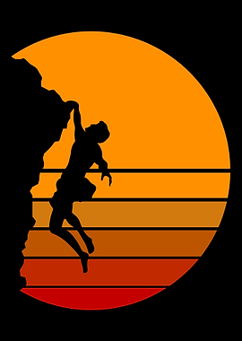 Rock Climb Boulderer