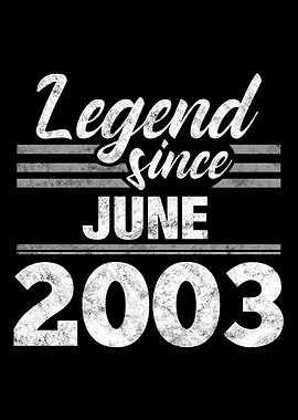 Legend Since June 2003