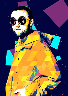 MAC MILLER POP ART
