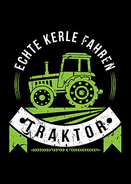 Landwirt Vatertag Traktor
