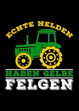 Traktor Held Landwirt