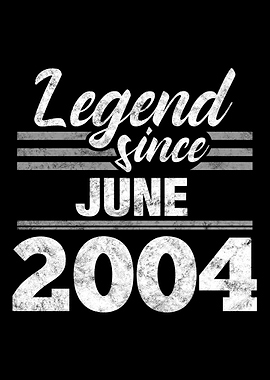 Legend Since June 2004