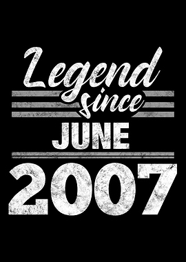 Legend Since June 2007