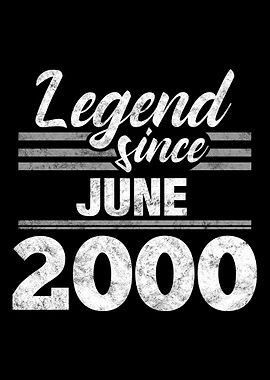 Legend Since June 2000