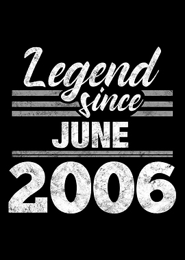 Legend Since June 2006