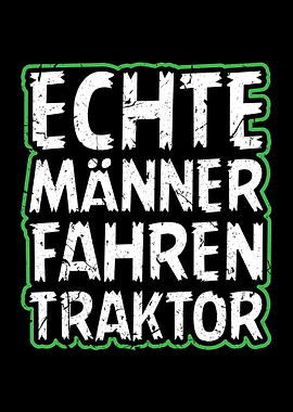 Mnner Traktor Fahren