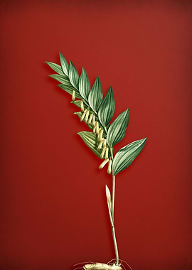 Angular Solomons Seal Red