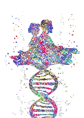 Couple meditation yoga