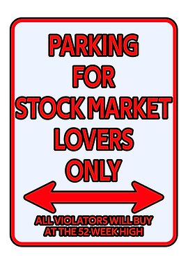 Investor Parking sign