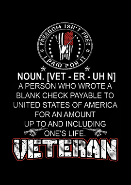 Proud To Be A Veteran