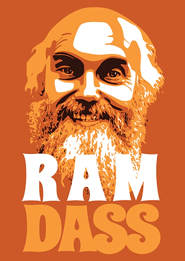 Ram Dass in Vector Art