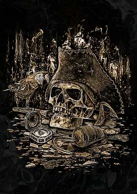 Pirate Captain Skull