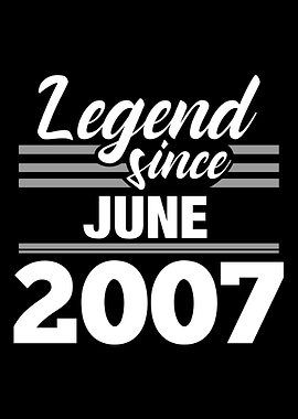 Legend Since June 2007