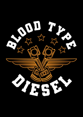 Blood Type Diesel Mechanic