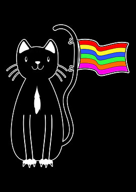 Gay Pride Cat Owner