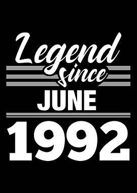 Legend Since June 1992