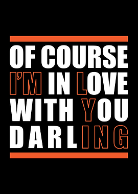 Sarcastic Quote Darling