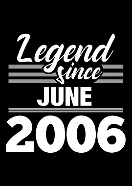 Legend Since June 2006