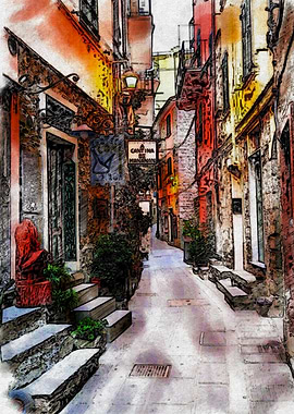 The Back Alley Street