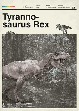 Tyrannosaurus Rex Retro