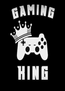 Gaming King with Gamepad