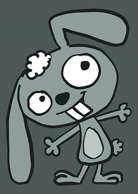 cute rabbit cartoon