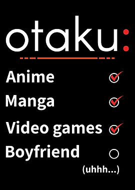 Otaku Girl Woman Funny