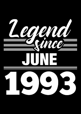 Legend Since June 1993