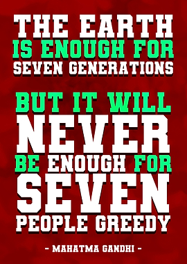 The Earth by MahatmaGandhi