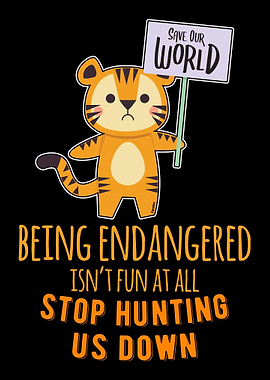 Tiger conservation demonst