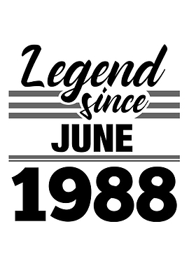 Legend Since June 1988