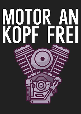 Motor an Kopf frei