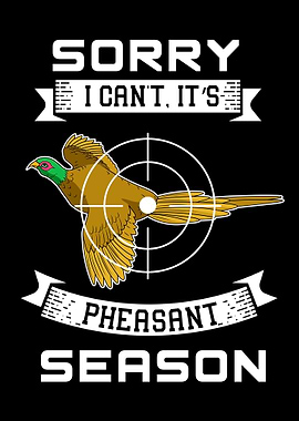 Pheasant In A Crosshair