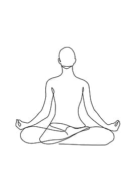 Lotus YOGA POSE