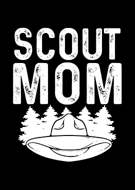 Scouting Camping Mom Mama