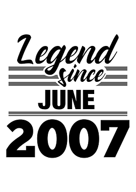 Legend Since June 2007