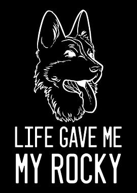 German Shepherd Rocky Pet