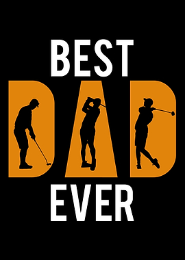 Best Dad Ever Golf Golf Da