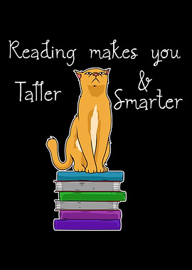 Cat Reading Lover Of Books