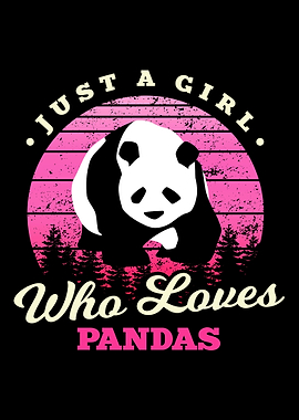 Girl Loves Pandas