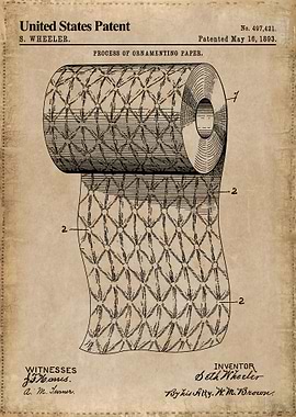 1893 ornamenting paper