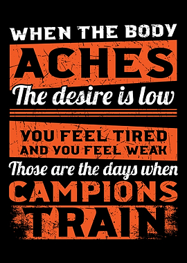 When The Body Aches The De