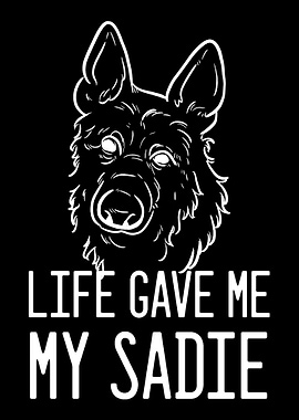 German Shepherd Sadie Dog