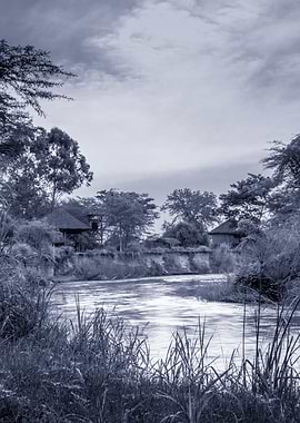 Sunrise on Ishasha river