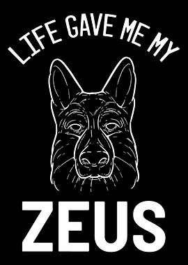 German Shepherd Zeus Dog G